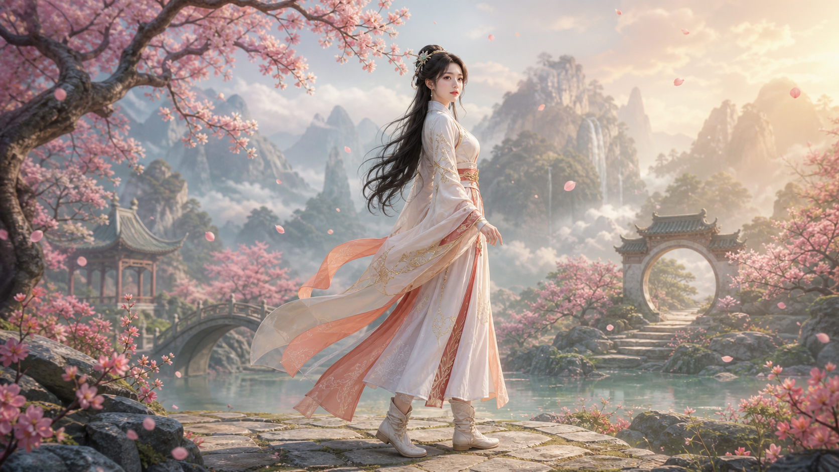 桃源云梦原创古风 Unity WebGL 样板主视觉